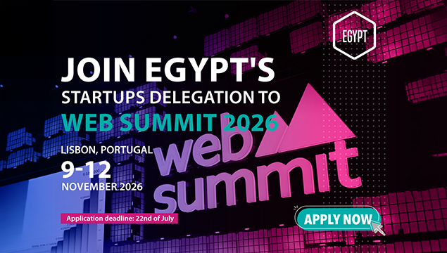 شارك ضمن الجناح المصري في Web Summit 2026